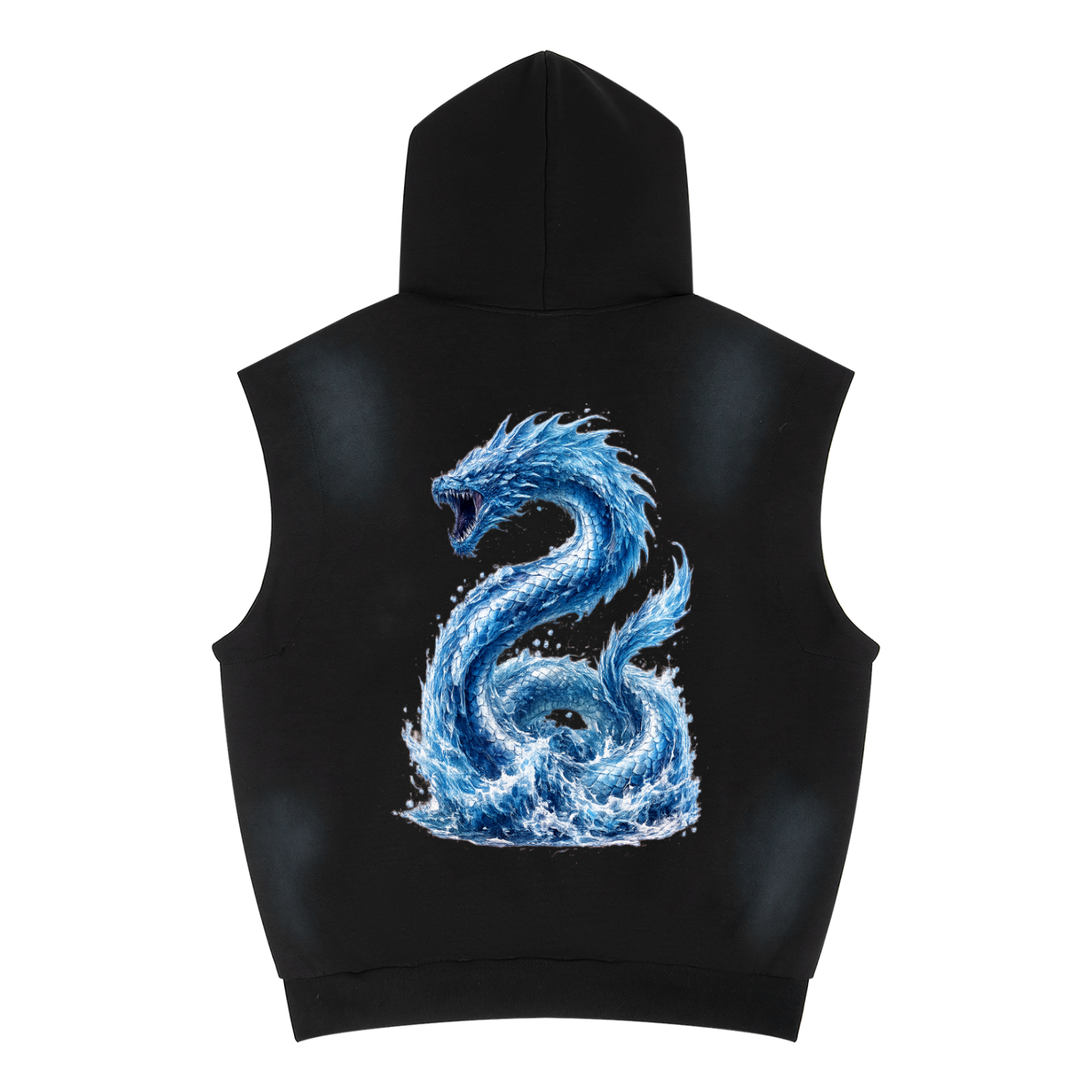 Sea Serpent Sleeveless Hoodie