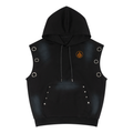 Dragons Flame Sleeveless Hoodie